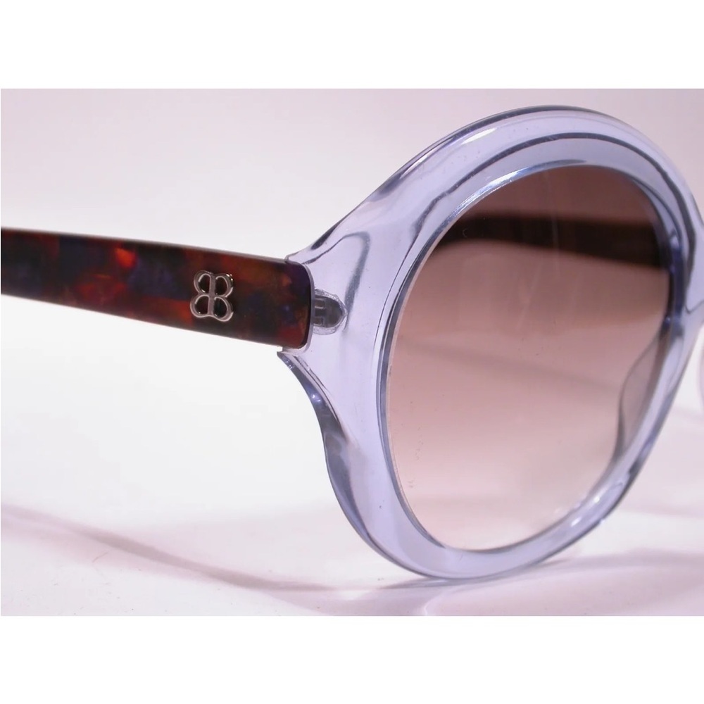 Balenciaga Designer Blue/Clear Sunglasses Statement Frames RARE!!🕶️😎🕶️ - Picture 3 of 10
